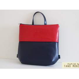 FOREST BAG hátizsák és táska, sötétkék és piros (új)