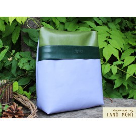 COLOR BAG hátizsák lila olajzöld zöld (új)
