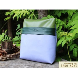 COLOR BAG hátizsák lila olajzöld zöld (új)